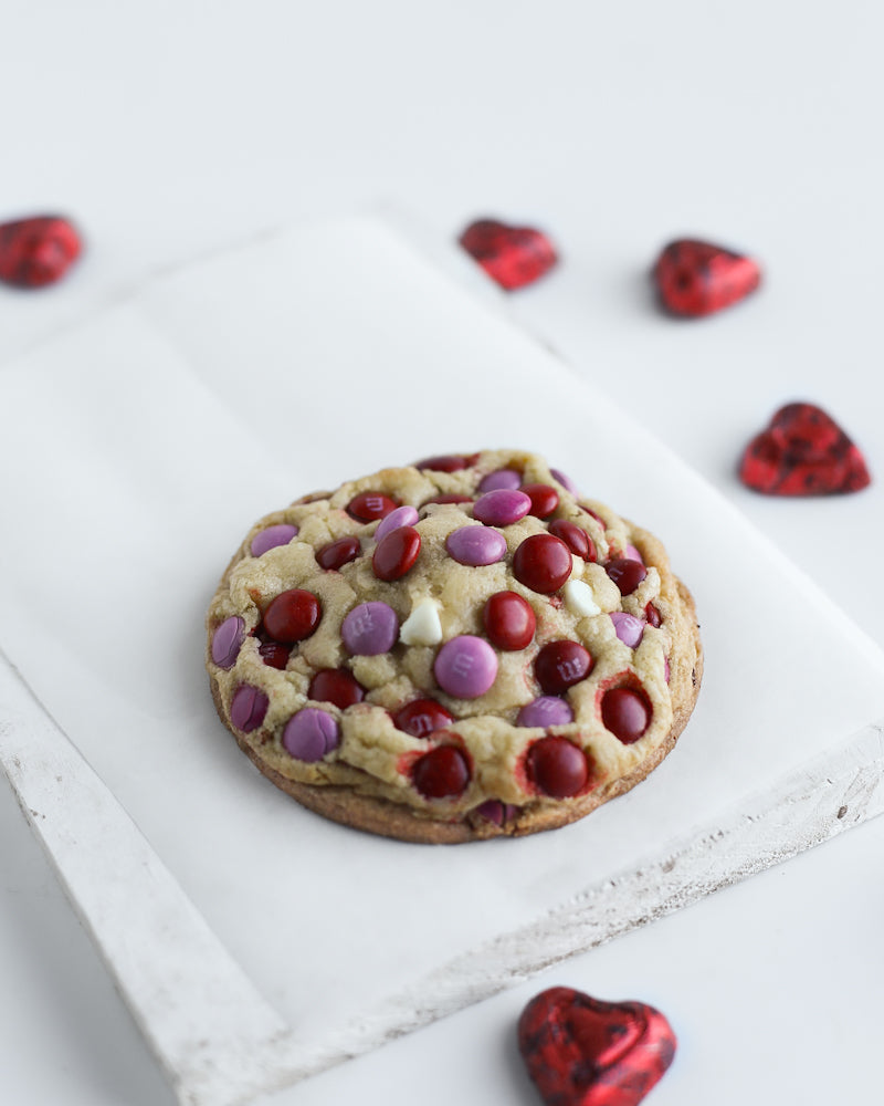 White Chocolate Strawberry Brownie Cookie - 2/13