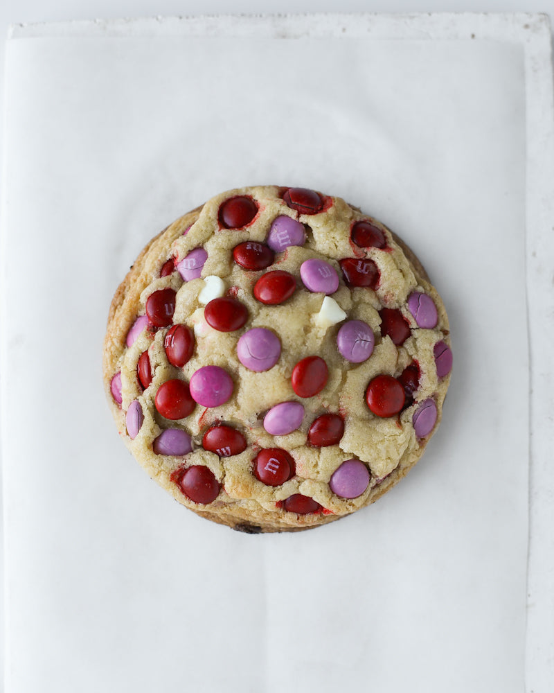 White Chocolate Strawberry Brownie Cookie - 2/13