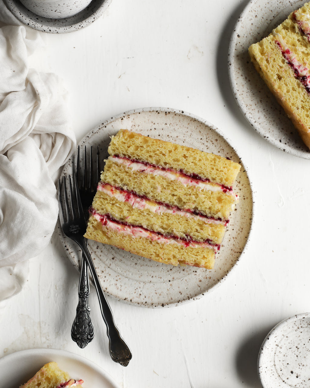 Lemon Blackberry Vanilla Cake - 10/24