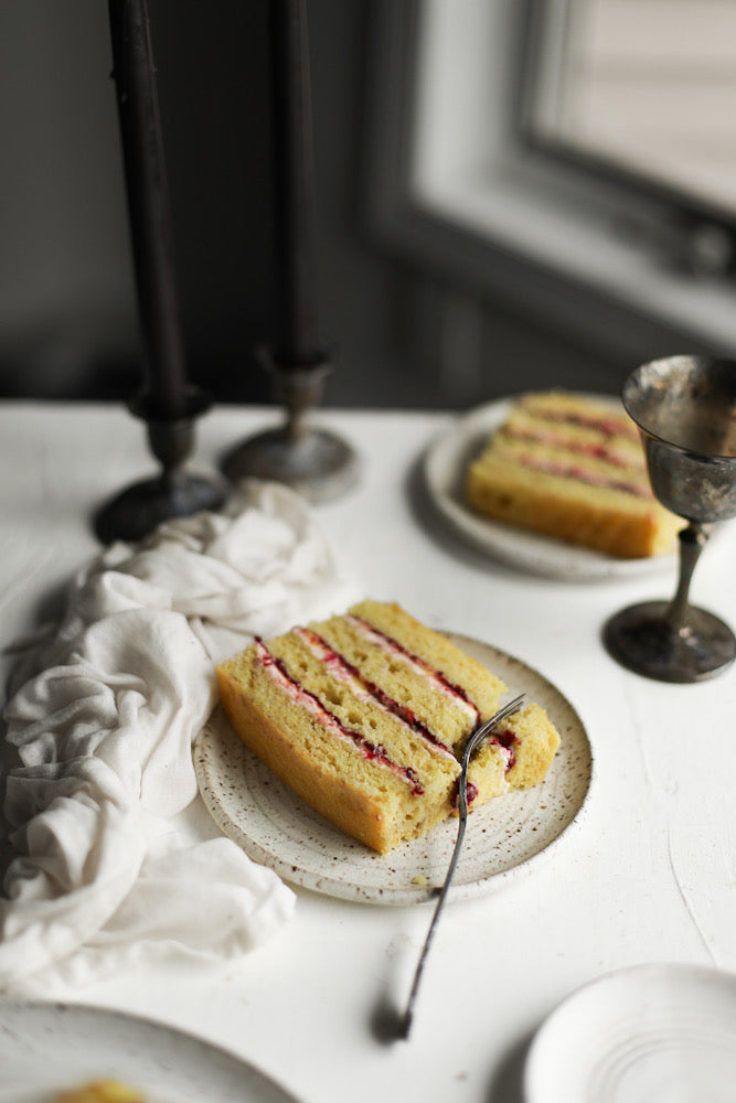 Lemon Blackberry Vanilla Cake - 10/24