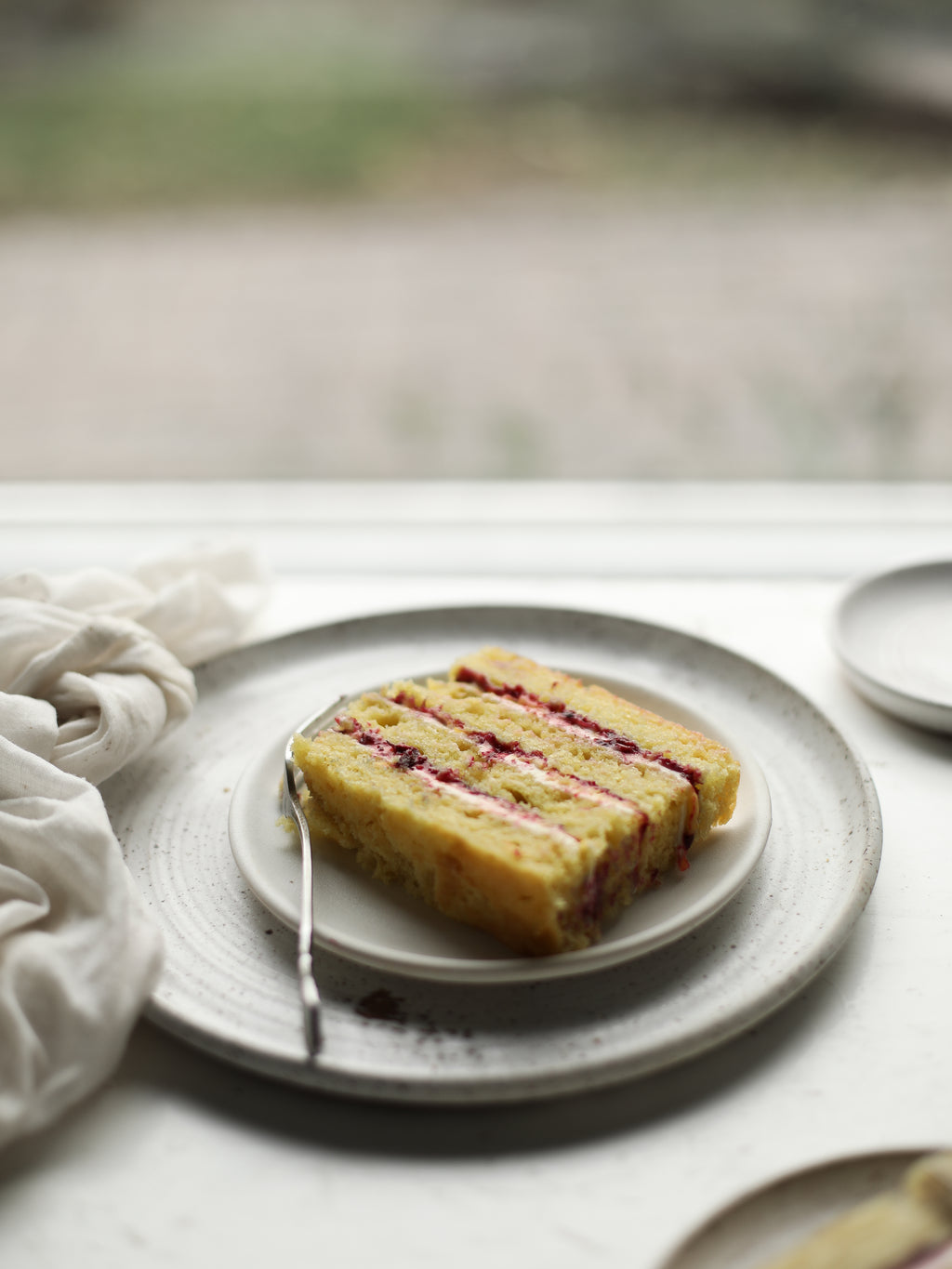 Lemon Blackberry Vanilla Cake - 10/24