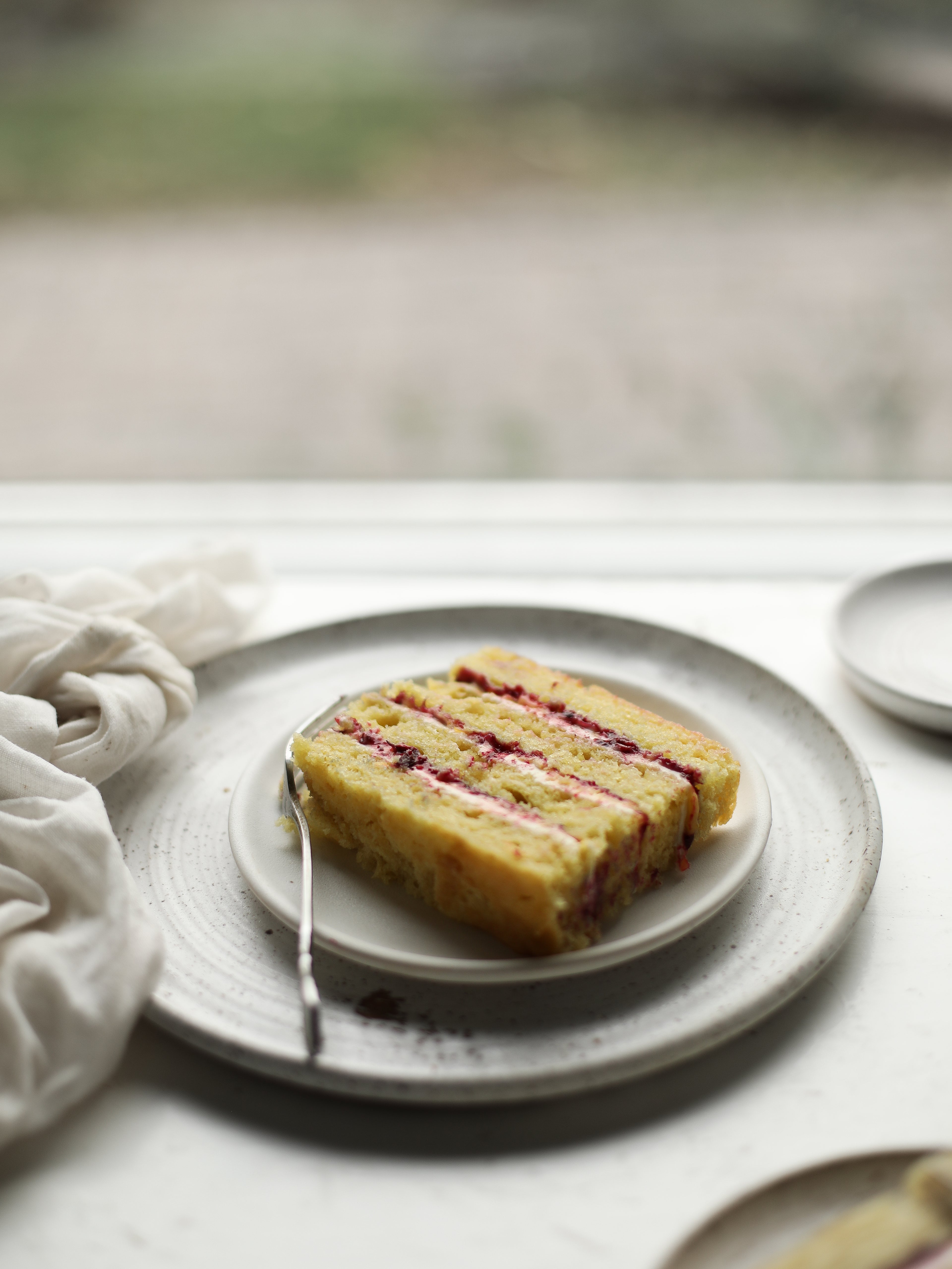 Lemon Blackberry Vanilla Cake - 10/24